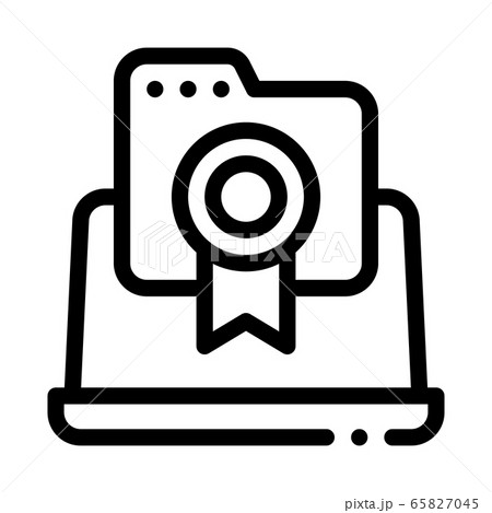 laptop screen screenshot icon vector outline illustration laptop screen screenshot icon vector outline illustration 65827045