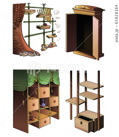 Furniture of different ages and styles Furniture of different ages and styles 65828364