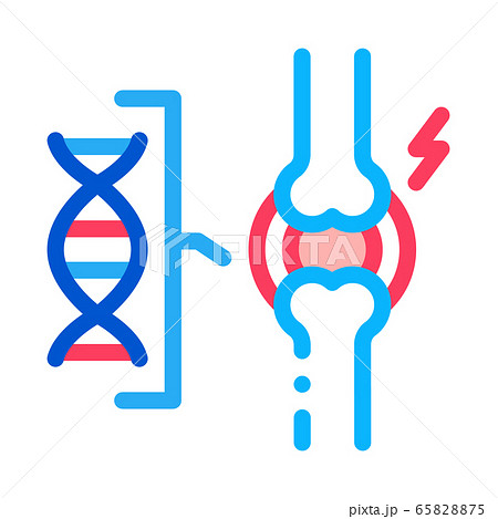 dna blood joint pain icon vector outline illustration dna blood joint pain icon vector outline illustration 65828875