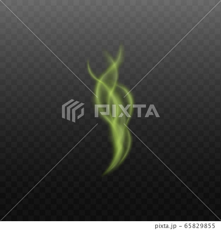 Toxic or magical steam or smoke 3d vector illustration isolated on transparent . Toxic or magical steam or smoke 3d vector illustration isolated on transparent . 65829855