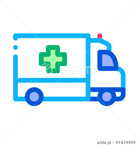 ambulance car icon vector outline illustration ambulance car icon vector outline illustration 65829999