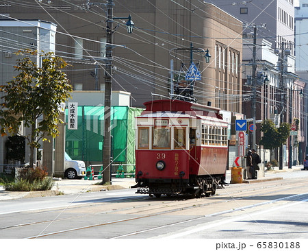 復元電車ハイカラ号　函館市電  北海道 65830188