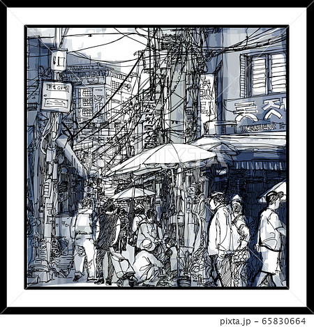 Street in Seoul South Korea Street in Seoul South Korea 65830664