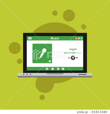 Musical mobile application.Development interface 65831089