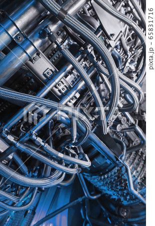 Gas turbine compressor for power generation on the 65831716