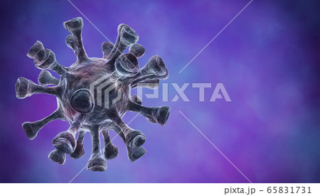ウイルス 病原菌 病気 65831731