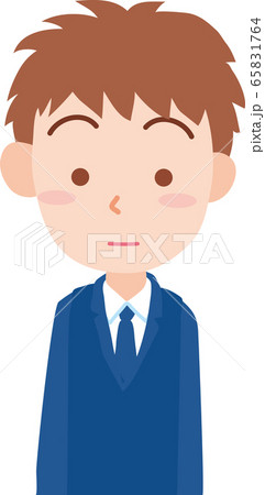 真顔の男子高校生 65831764