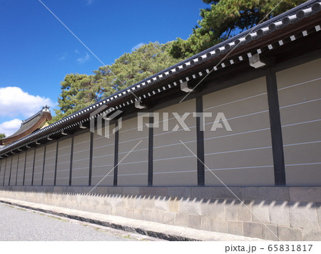 京都御苑　築地塀 65831817