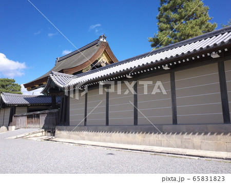 京都御苑　築地塀 65831823