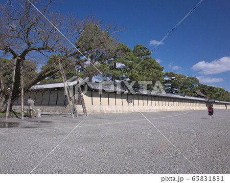 京都御苑　築地塀 65831831