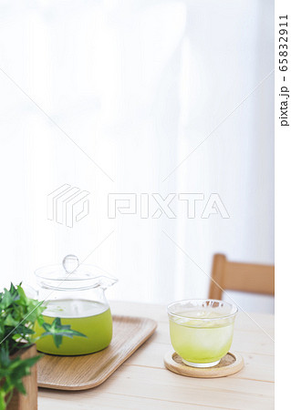 冷たい緑茶 65832911