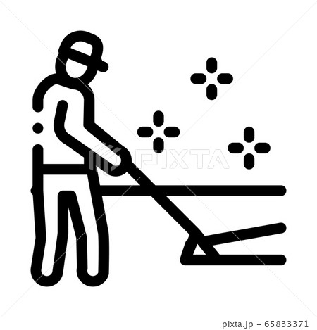 carpet cleaner worker icon vector outline illustration carpet cleaner worker icon vector outline illustration 65833371