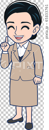一套西裝的高級女人 一套西裝的高級女人 65833761