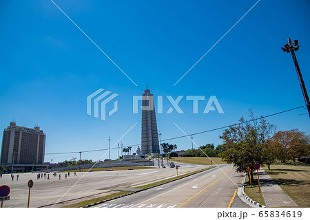 キューバ　ハバナ　革命広場　ホセ・マルティ記念博物館 65834619