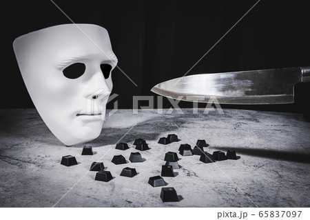 Cyber protection and security concept. Internet hacked computer server, database, network storage, firewall, social network account. 111 65837097