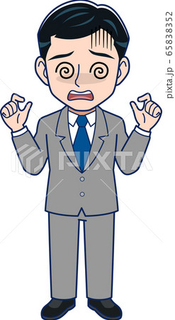若手サラリーマン_全身 65838352