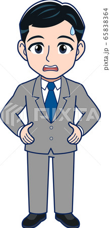 若手サラリーマン_全身 若手サラリーマン_全身 65838364