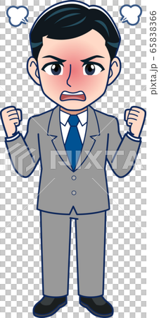 若手サラリーマン_全身 65838366