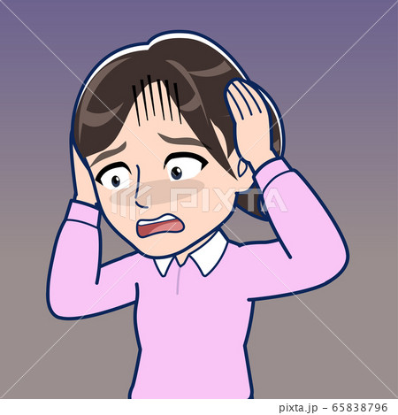 ピンクの服着た女性 ピンクの服着た女性 65838796