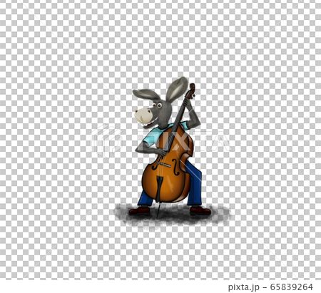 Donkey musician 65839264