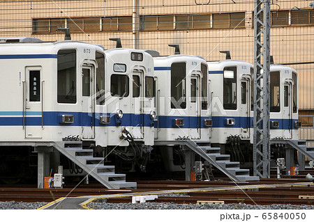 東武東上線8000系のみ留置の下板橋電留線にて 65840050