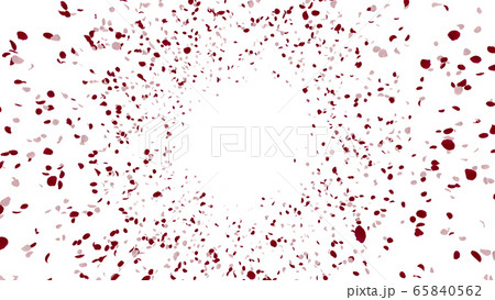 バラ 薔薇 花びら 舞う パーティクル 紙吹雪 紙ふぶき イラスト 背景 バックグラウンド バラ 薔薇 花びら 舞う パーティクル 紙吹雪 紙ふぶき イラスト 背景 バックグラウンド 65840562