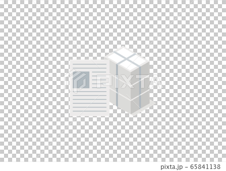 used paper - Stock Illustration [65841138] - PIXTA