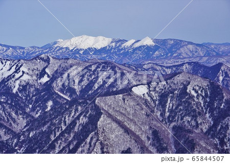 谷川岳からの至仏山 谷川岳からの至仏山 65844507