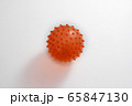 新型コロナウイルスなどのウイルスイメージ 65847130