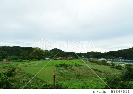 山陰本線の車窓と周辺風景 山陰本線の車窓と周辺風景 65847611