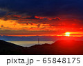 朝焼けの駿河湾01 65848175