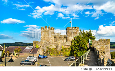Conwy Castle in Wales, United Kingdom Conwy Castle in Wales, United Kingdom 65849944