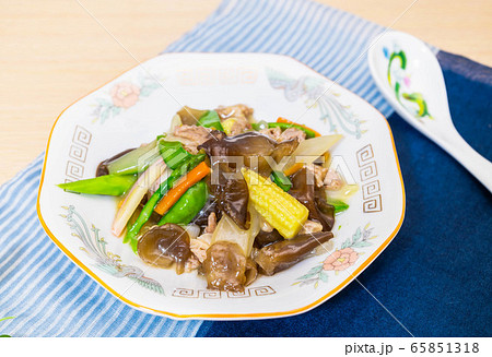 あんかけ肉野菜炒め 65851318