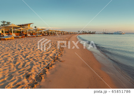 Resort coast without people Resort coast without people 65851786