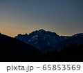 剣岳の夜明け 65853569