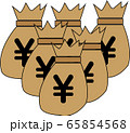 お金　金持ち　給料 65854568