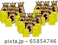 お金　ドル　給料　金持ち 65854746