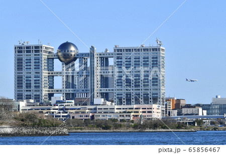 日本の東京都市景観 フジテレビなどを望む 日本の東京都市景観 フジテレビなどを望む 65856467