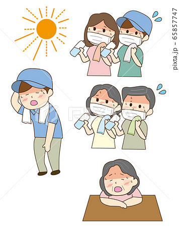 熱中症老若男女 65857747