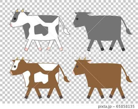 牛肉16動物插圖集 65858135