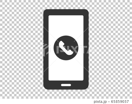 Smartphone icon during a call 65859037