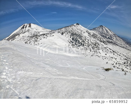 八甲田山硫黄岳からの大岳・小岳・高田大岳 八甲田山硫黄岳からの大岳・小岳・高田大岳 65859952