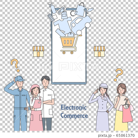 eコマースを考える小売店の人たち 65861370