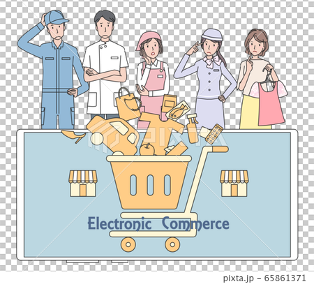 eコマースを考える小売店の人たち 65861371