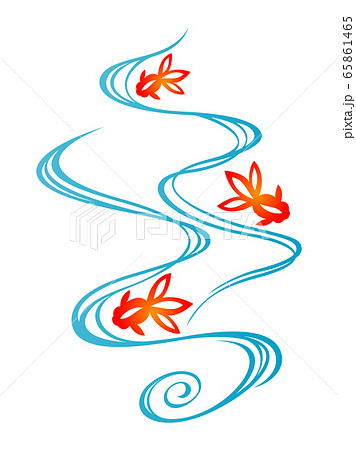 金魚のイラストイメージ 65861465
