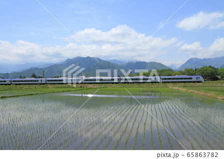 大糸線の5月 65863782