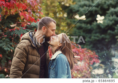 Lovers on a walk 65864695