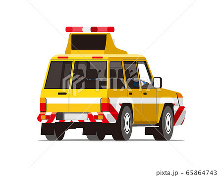 高速パトロール隊、交通管理隊、高速道路、作業車 高速パトロール隊、交通管理隊、高速道路、作業車 65864743