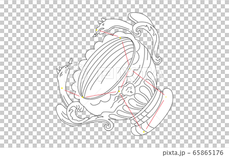 88星座白コップ座 88星座白コップ座 65865176