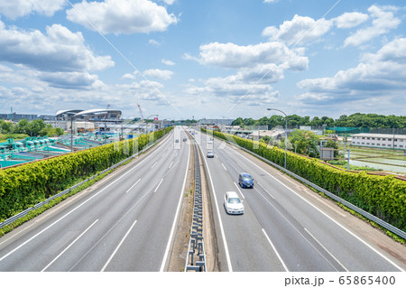 東北自動道 青空 浦和周辺 東北自動道 青空 浦和周辺 65865400